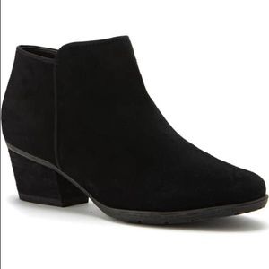 Blondo Black Suede Booties